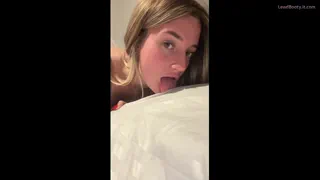 My blowjob skills always makes my dad proud