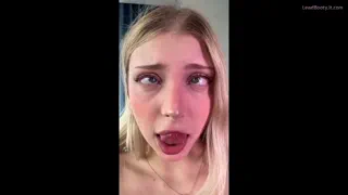 Wld you cum in that dumb ahegao slut's mouth